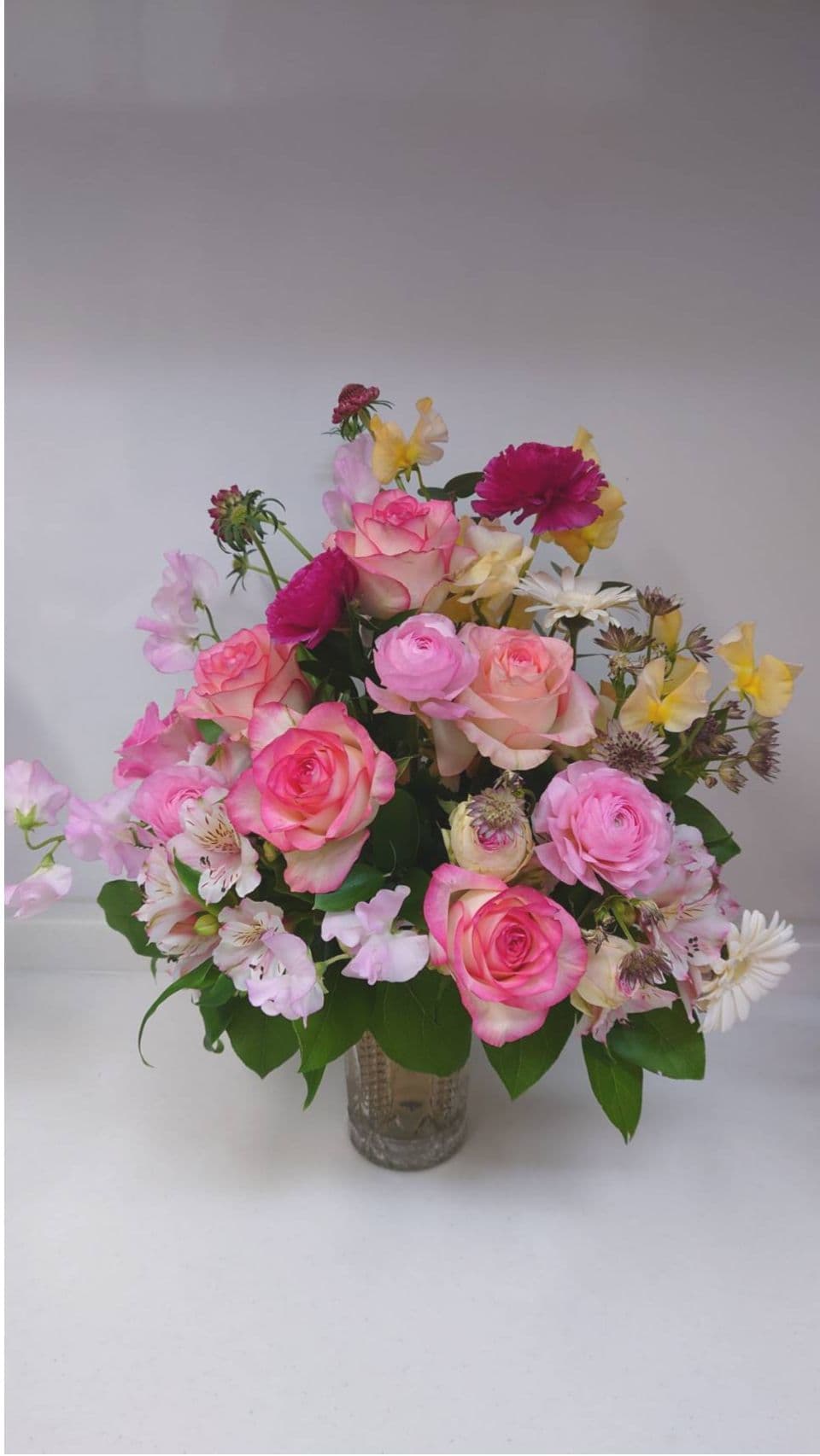 ベージュ系薔薇、